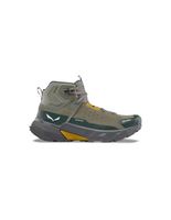 zapatillas de montana salewa pedroc 2 leather mid ptx m hombre verde oliva