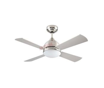 Ventilador de techo metal color niquel serie borneo 106cm