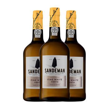 Sandeman Porto Vino Generoso Blanco Porto 1 L 19.5% Vol. (pack De 3 Unidades)