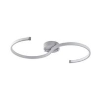 lampara de techo es-13585 gris metal 25x51x5 cm