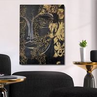 pintura al oleo decorativa opg2007244436-70100 multicolor 70x100 cm