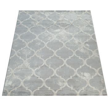 Alfombra Victoria gris  60x100 cm