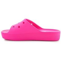 crocs chanclas classic platform slide para mujer