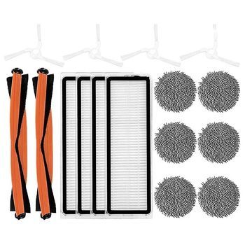 Cepillo Principal, Cepillo Lateral, Filtro Hepa, Trapeador, Paño De Plástico, Nuevo Para Aspiradora Xiaomi Pro Stytj06zhm ~10564