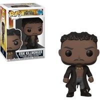 estatuilla funko pop marvel - black panther killmonger con cicatrices