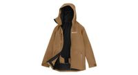 chaqueta impermeable lagoped everide marron para hombre
