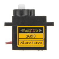 racerstar sg90 9g micro servo de engranajes de plastico analogico para helicoptero rc avion robot