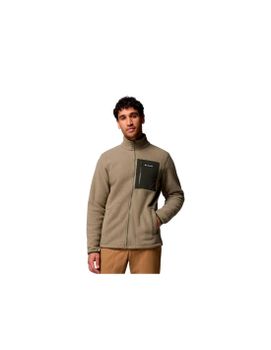 Forro polar Esquí y snow Columbia Jasper Ridge™ Pebbled Full Zip Fleece Green Hombre