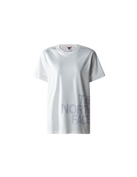 Camiseta The North Face Blown Up Logo Gardenia White Mujer