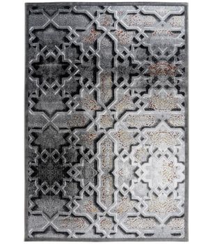 Shabby 18 - Alfombra de Chenilla y Viscosa con relieves