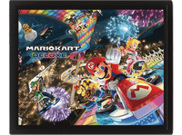 poster 3d - pyramid international super mario mario kart 8 deluxe