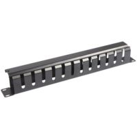 panel de gestion de cables wp wpn-acm-302-b 2u 19 negro
