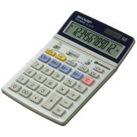 calculadora sharp el-337c 12 digitos memoria 1gt bateria lr44