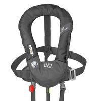 plastimo evo 165n chaleco salvavidas automatico con arnes - negro