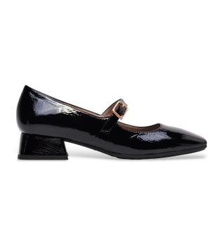 Hispanitas para mujer. HV243439 Bailarinas Aruba negro (36), Piel, Plano, Hebilla, Casual
