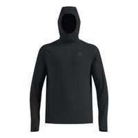 odlo x-alp midlayer  camiseta de running hombres - negro