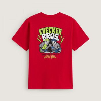 Vans Tops y Camisetas Checker bros ss tee para niño