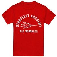 star trek tops y camisetas red squadron para mujer