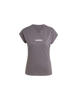 Camiseta adidas Linear Sj Mujer Esdegr/Blanco