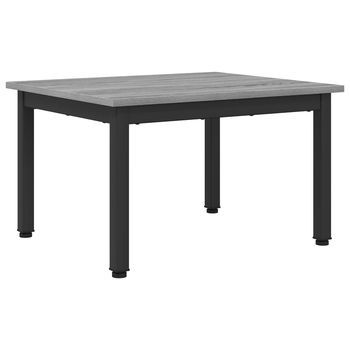 Mesa De Centro 60x50x36 Cm Metal - Gris