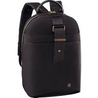 wenger alexa 16 laptop backpack - black black
