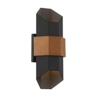 aplique de pared de exterior led chasm 55w