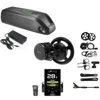 eu directo kits de motor bafang mm g340 48v 750w de medio motor42tmedidor dpc010kit de bicicleta electrica diybate