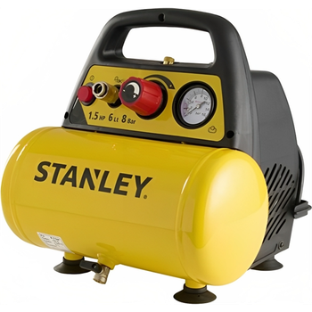 Stanley Sin Aceite 230v, 1.5hp, 6l Amarillo