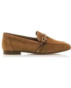 de MTNG MOCASIN CAMILLE PIEL SERRAJE ADORNO NUDO MUSTANG MARRóN