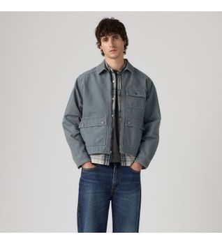 Levi's para hombre. 007RZ-0001 Chaqueta Newell Utility azul (M), Casual, Algodón