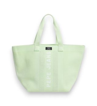 Pepe Jeans para mujer. PL0300137 Bolso Knit Winslow verde (OSFA), Casual, Poliéster