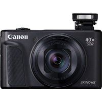 canon powershot sx740 hs superzoom compact camera - black black