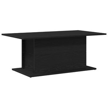 Mesa De Café Roble Negro 102 X 55,5 X 40 Cm Vidaxl