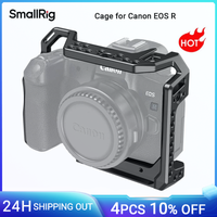 jaula de camara smallrig para canon eos r con zapata fria y jaula de diseno antitorsion con 14-20 y 38-16 arri 38-16 hilos -ccc2803