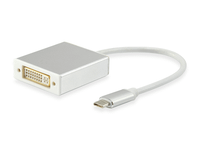 adaptador usb-c equip 133453 a 1xdvi-i hembra 015m