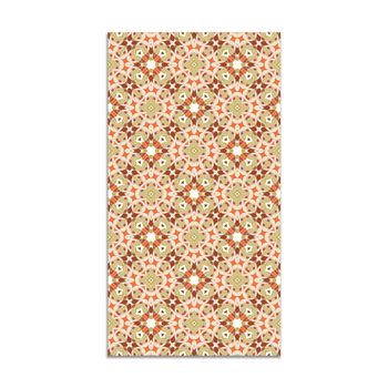 Panorama Alfombra Vinílica Hidráulica Tipo Oriental Naranja 160x230 Cm