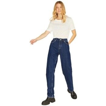JJXX Pantalones Jeans Seoul Straight - Dark Blue Denim para mujer