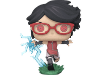 figura funko pop - animation boruto sarada with sharingan vinilo 9 cm