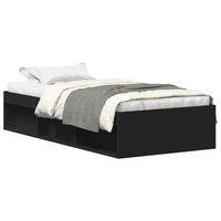 estructura de cama negra 90x190 cm vidaxl