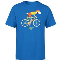 leader of the pack mens blue t-shirt - s