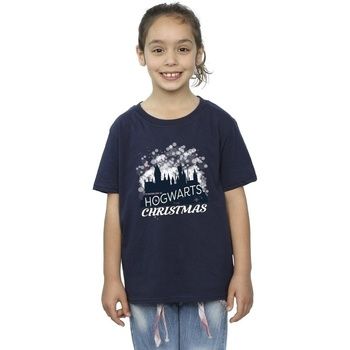 Harry Potter Camiseta Hogwarts para niña