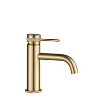 grifo de lavabo rea lungo grip low brush gold
