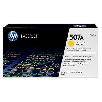 HP 507A Tóner Original Laserjet Amarillo