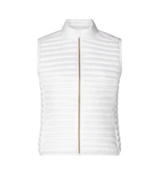 Save The Duck para mujer. D85310W-IRIS20 Chaleco Arabella blanco (L), Casual, Nylon