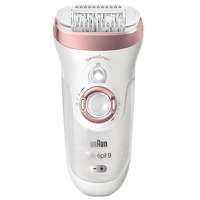 Braun Silk-epil Epilators Silk-epil 9 SkinSpa SensoSmart 9/980 Wet and Dry epilator with 8 extras including 3in1 Trimmer