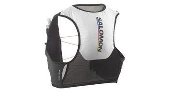 Bolsa de hidratacion salomon sense pro 6 race flag   flasks negro blanco unisex