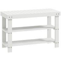banco zapatero 70x28x45 cm blanco