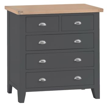 Eden Oak and Grey 2 Over 3 Chest