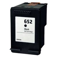 compatible black hp 652 f6v25ae ink cartridge replaces canon f6v25ae