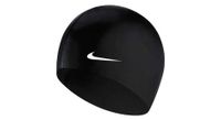 nike swim gorro de natacion de entrenamiento de silicona solida negro